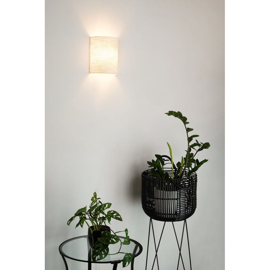 Brilagi - Nástěnné svítidlo SEMI 1xE27/15W/230V šedá
