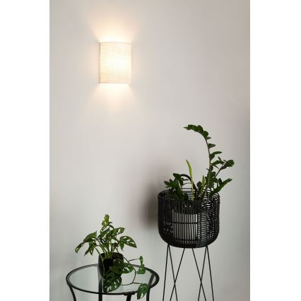 Brilagi - Nástěnné svítidlo SEMI 1xE27/15W/230V světle šedá