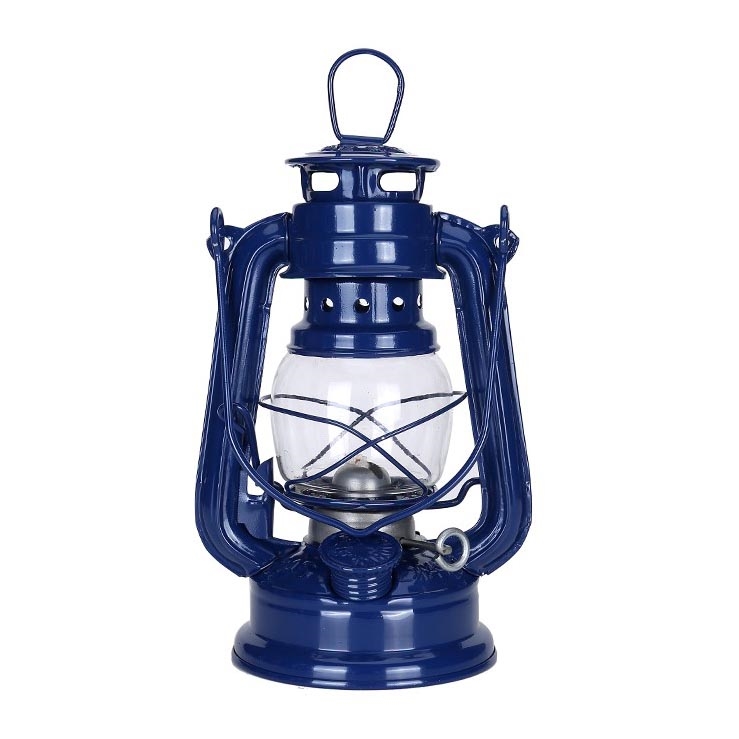 Brilagi - Petrolejová lampa LANTERN 19 cm tmavě modrá