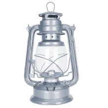 Brilagi - Petrolejová lampa LANTERN 28 cm stříbrná