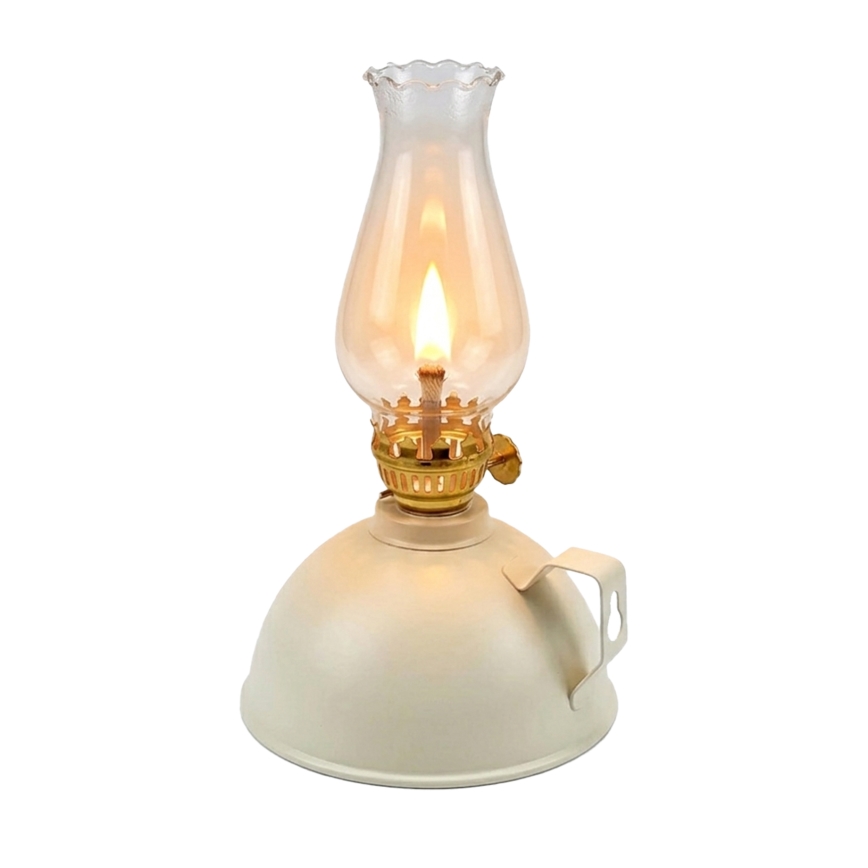 Brilagi - Petrolejová lampa MERLIN bílá