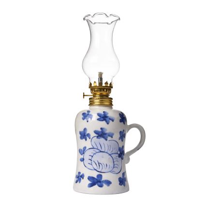 Brilagi - Petrolejová lampa MERLIN bílá/modrá