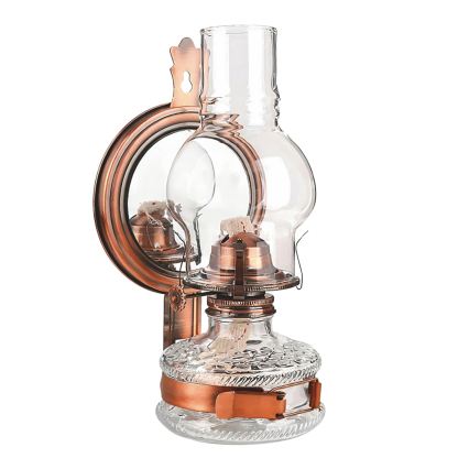 Brilagi - Petrolejová lampa MERLIN bronzová/patina