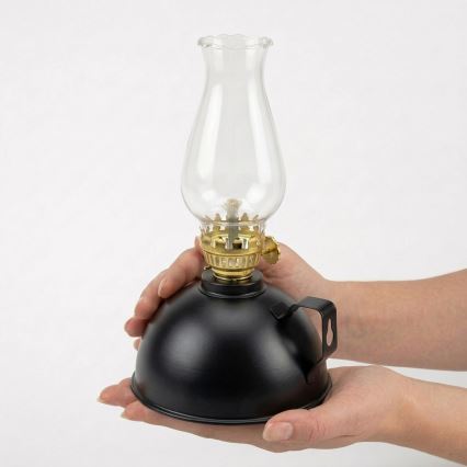 Brilagi - Petrolejová lampa MERLIN černá
