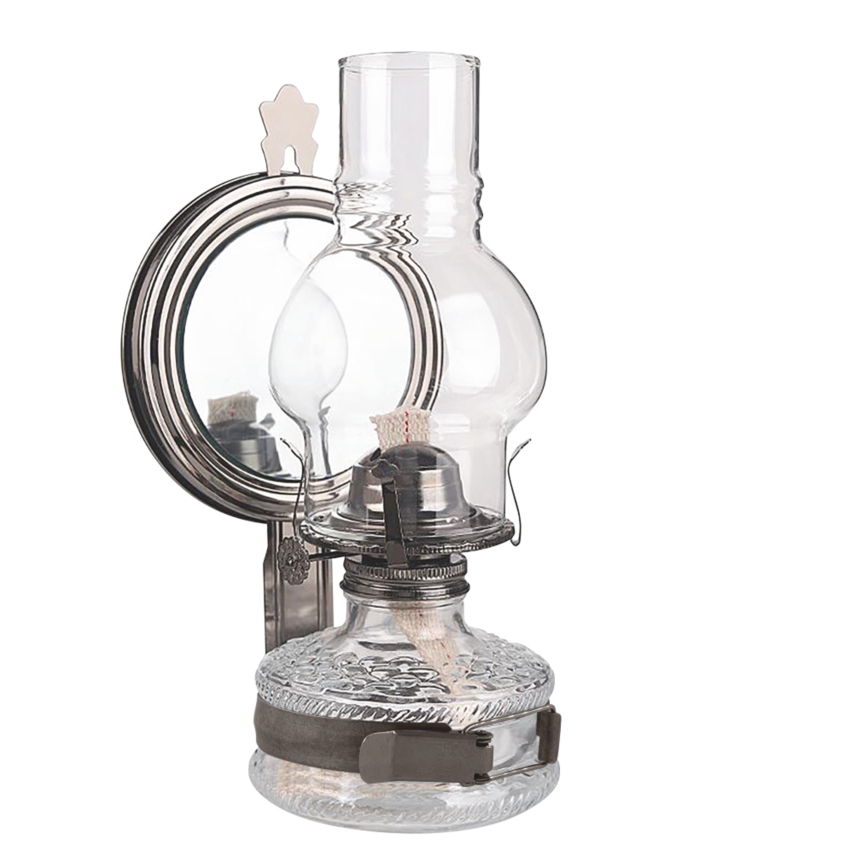 Brilagi - Petrolejová lampa MERLIN černý chrom