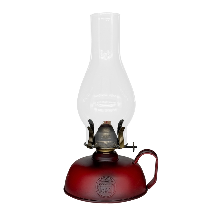 Brilagi - Petrolejová lampa MERLIN červená