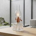 Brilagi - Petrolejová lampa MERLIN čirá/bronzová/patina