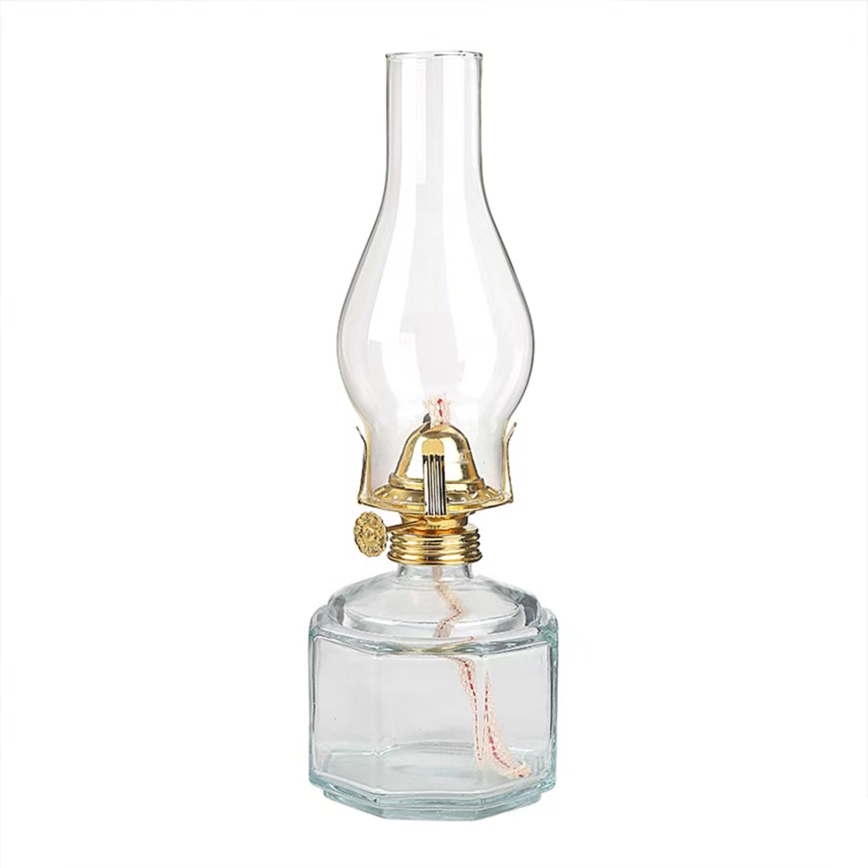 Brilagi - Petrolejová lampa MERLIN čirá