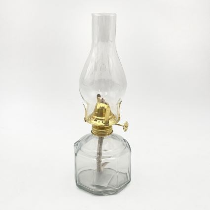 Brilagi - Petrolejová lampa MERLIN čirá