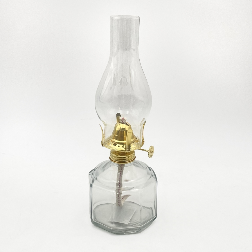 Brilagi - Petrolejová lampa MERLIN čirá