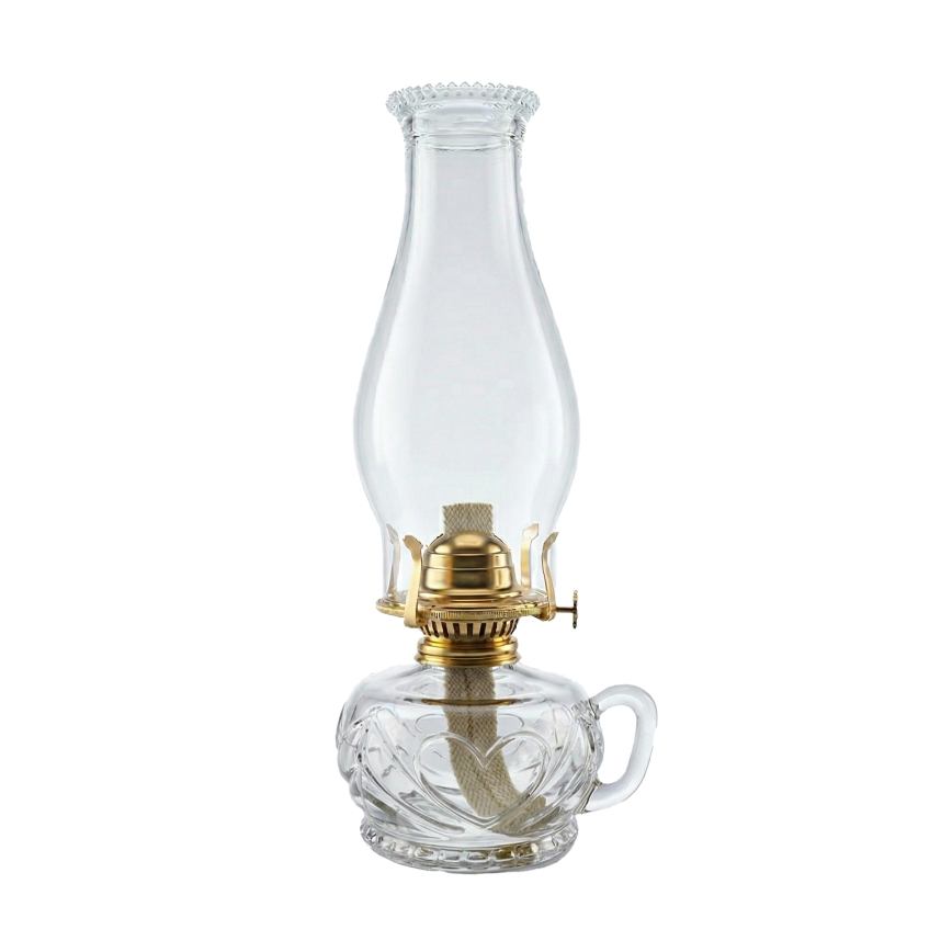 Brilagi - Petrolejová lampa MERLIN čirá