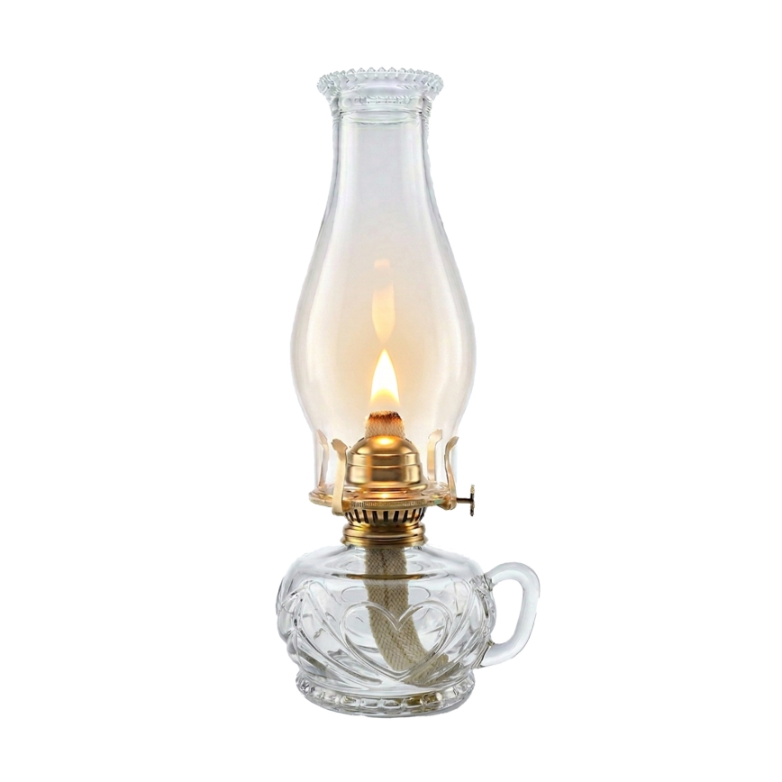 Brilagi - Petrolejová lampa MERLIN čirá