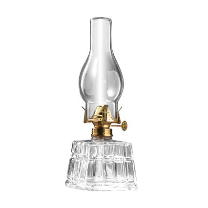 Brilagi - Petrolejová lampa MERLIN čirá/zlatá