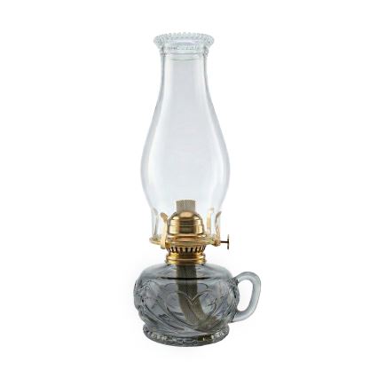 Brilagi - Petrolejová lampa MERLIN kouřová/šedá