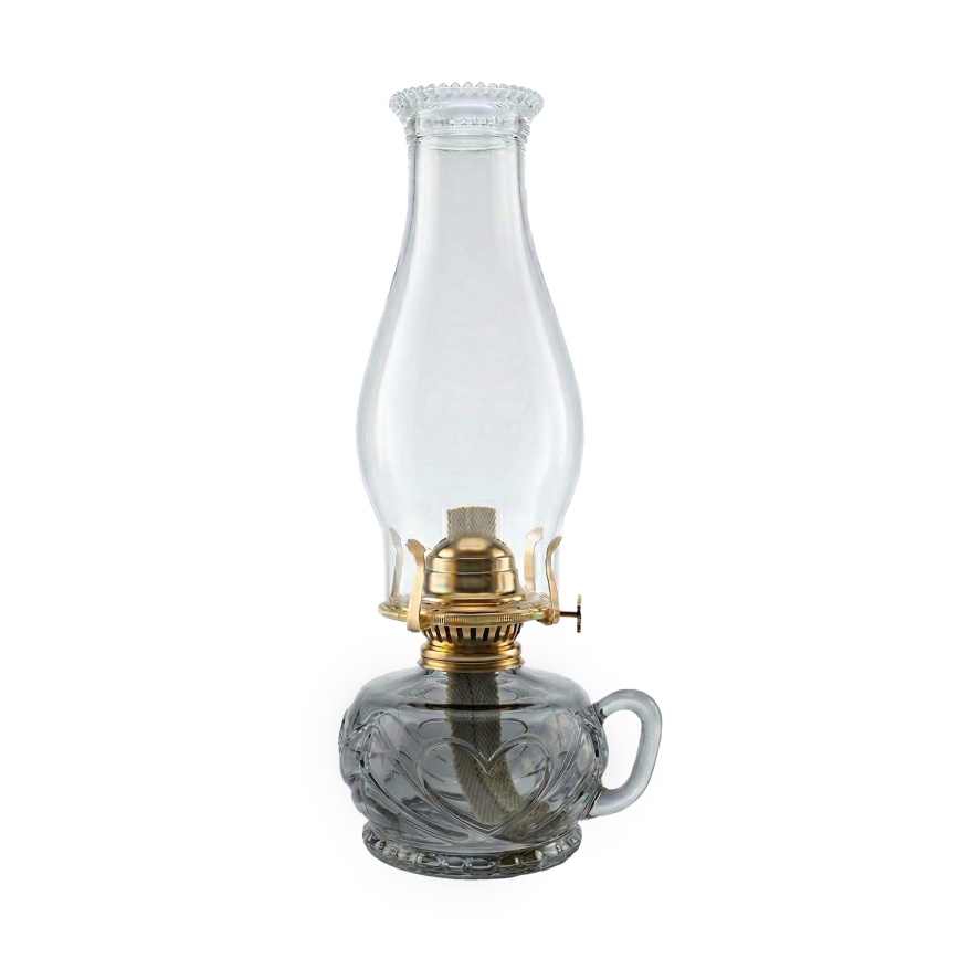 Brilagi - Petrolejová lampa MERLIN kouřová/šedá