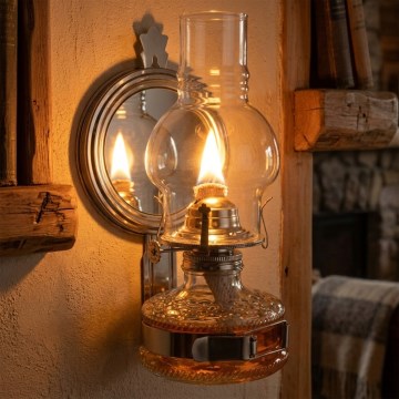 Brilagi - Petrolejová lampa MERLIN lesklý chrom