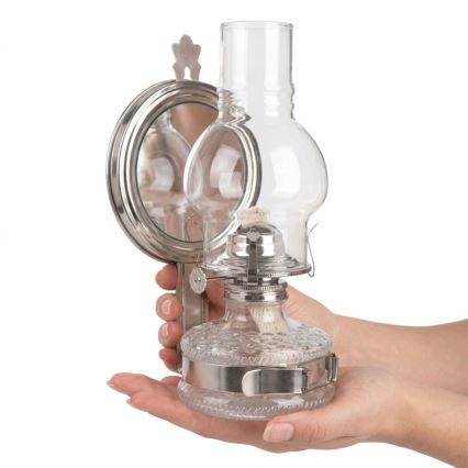 Brilagi - Petrolejová lampa MERLIN lesklý chrom