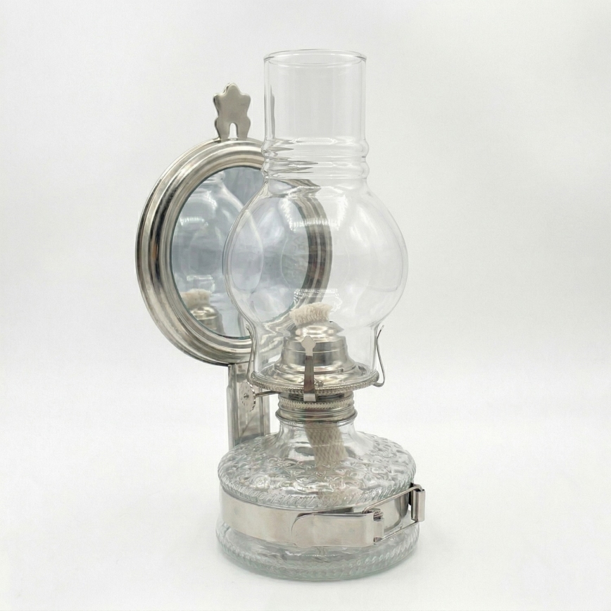 Brilagi - Petrolejová lampa MERLIN lesklý chrom