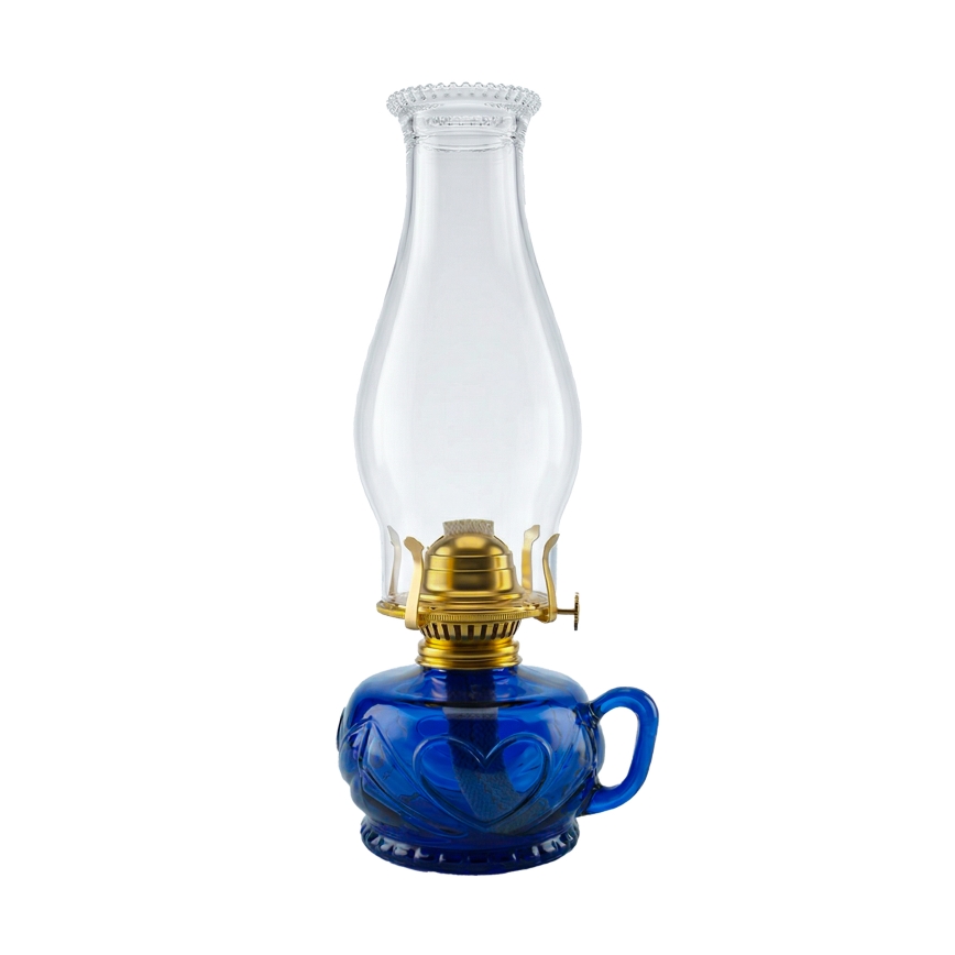 Brilagi - Petrolejová lampa MERLIN modrá