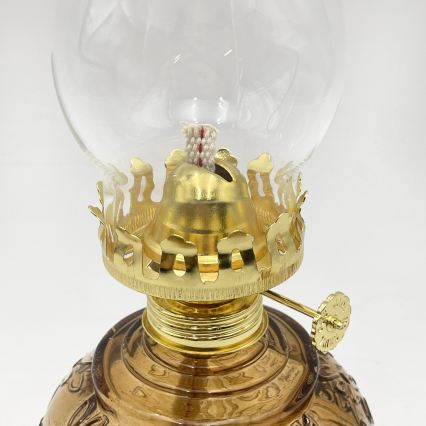 Brilagi - Petrolejová lampa MERLIN oranžová