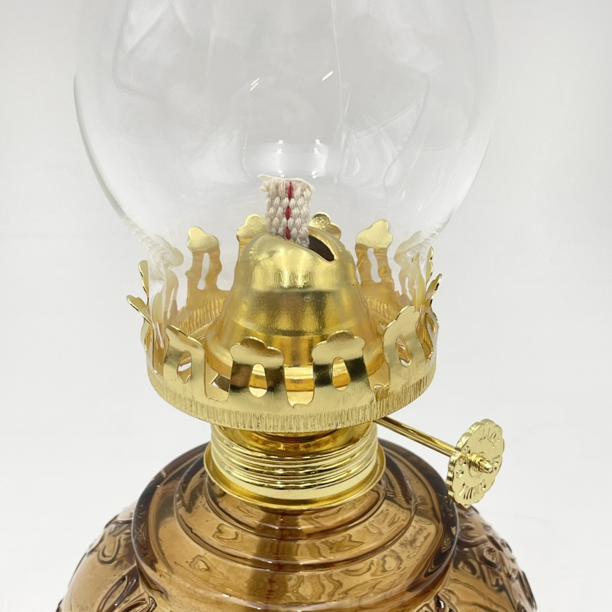 Brilagi - Petrolejová lampa MERLIN oranžová