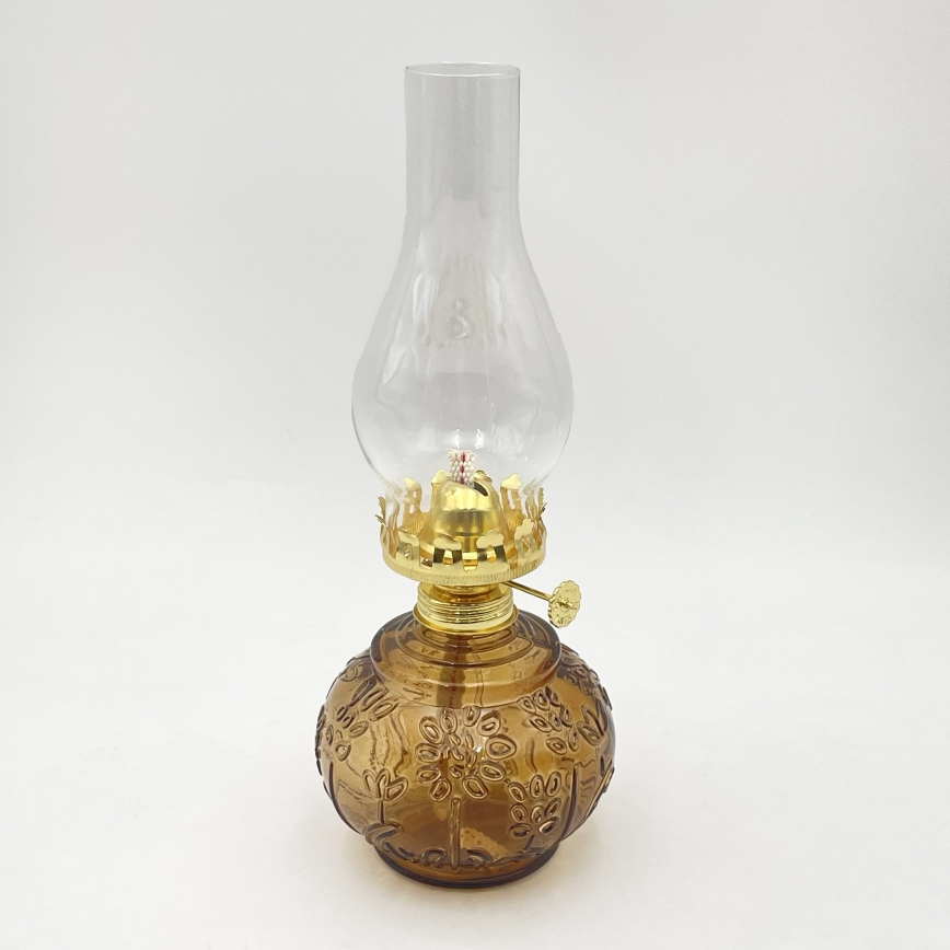 Brilagi - Petrolejová lampa MERLIN oranžová