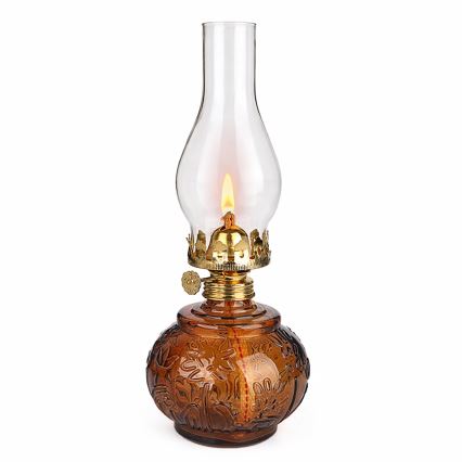 Brilagi - Petrolejová lampa MERLIN oranžová