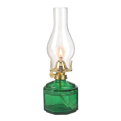 Brilagi - Petrolejová lampa MERLIN zelená