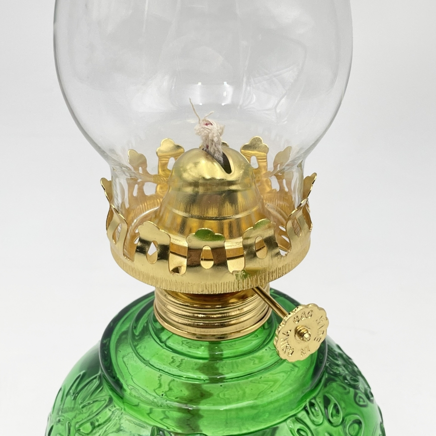 Brilagi - Petrolejová lampa MERLIN zelená