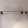 Brilagi - Podhledové svítidlo SELE 3xGU10/30W/230V černá