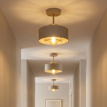 Brilagi - Přisazený lustr 1xE27/60W/230V béžová/zlatá