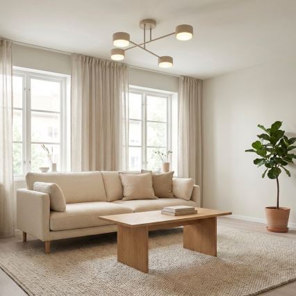 Brilagi - Přisazený lustr 4xGX53/12W/230V černá