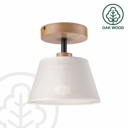 Brilagi - Přisazený lustr ANTHONY 1xE14/60W/230V dub/bílá