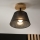 Brilagi - Přisazený lustr ANTHONY 1xE14/60W/230V dub/černá