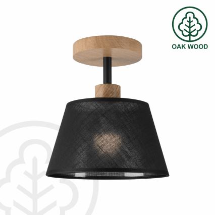 Brilagi - Přisazený lustr ANTHONY 1xE14/60W/230V dub/černá