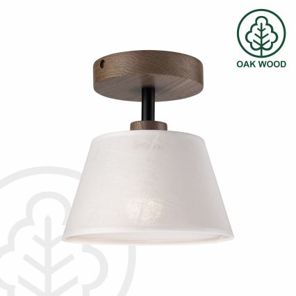 Brilagi - Přisazený lustr ANTHONY 1xE14/60W/230V dub ořech/bílá