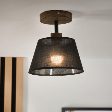 Brilagi - Přisazený lustr ANTHONY 1xE14/60W/230V dub ořech/černá