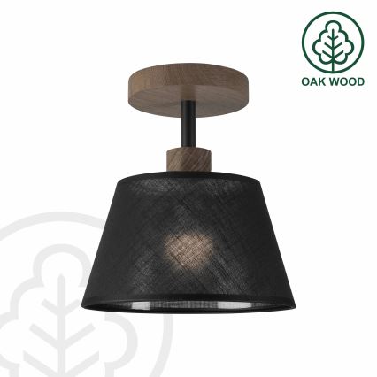 Brilagi - Přisazený lustr ANTHONY 1xE14/60W/230V dub ořech/černá
