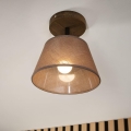 Brilagi - Přisazený lustr ANTHONY 1xE14/60W/230V dub ořech/hnědá