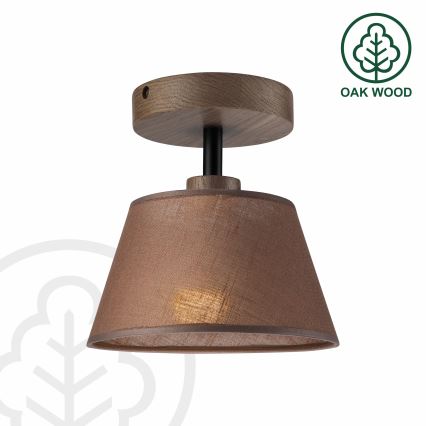 Brilagi - Přisazený lustr ANTHONY 1xE14/60W/230V dub ořech/hnědá