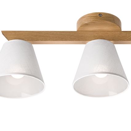 Brilagi - Přisazený lustr ANTHONY 3xE14/40W/230V dub/bílá