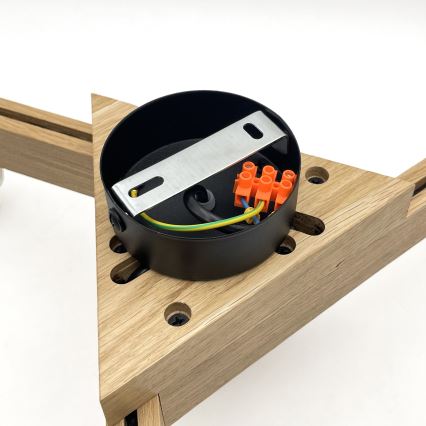 Brilagi - Přisazený lustr ANTHONY 3xE14/40W/230V dub