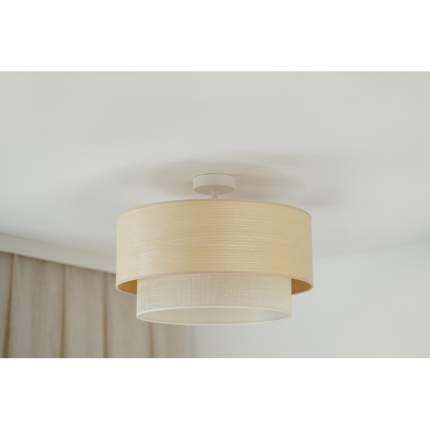 Brilagi - Přisazený lustr ARIZONA BOHO 1xE27/15W/230V pr. 45 cm béžová