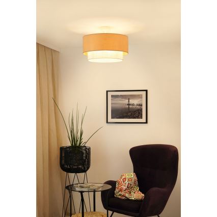 Brilagi - Přisazený lustr ARIZONA BOHO 1xE27/15W/230V pr. 45 cm béžová