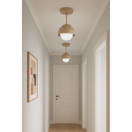 Brilagi - Přisazený lustr COSMO 1xE27/60W/230V béžová/zlatá