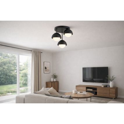 BRILAGI - Přisazený lustr COSMO 3xE27/60W/230V černá