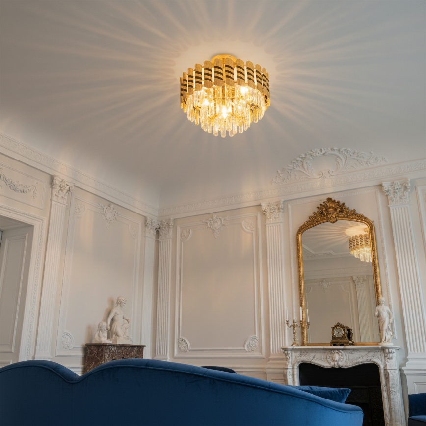 Brilagi - Přisazený lustr CRISTAL 5xE14/40W/230V pr. 38 cm