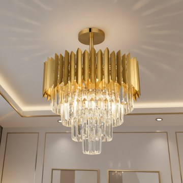 Brilagi - Přisazený lustr CRISTAL 5xE14/40W/230V pr. 43 cm