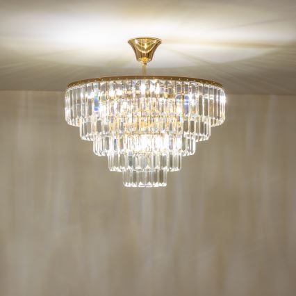 Brilagi - Přisazený lustr CRYSTAL 5xE14/40W/230V zlatá