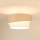 Brilagi - Přisazený lustr DOVER SHINE 1xE27/15W/230V pr. 50 cm šedá/krémová